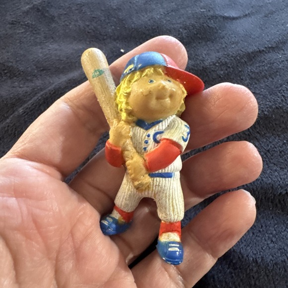 Cabbage Patch Kids ~ Baseball Player ~‎ 1984 PVC Figure (2204-M) Vintage CPK - Picture 1 of 8